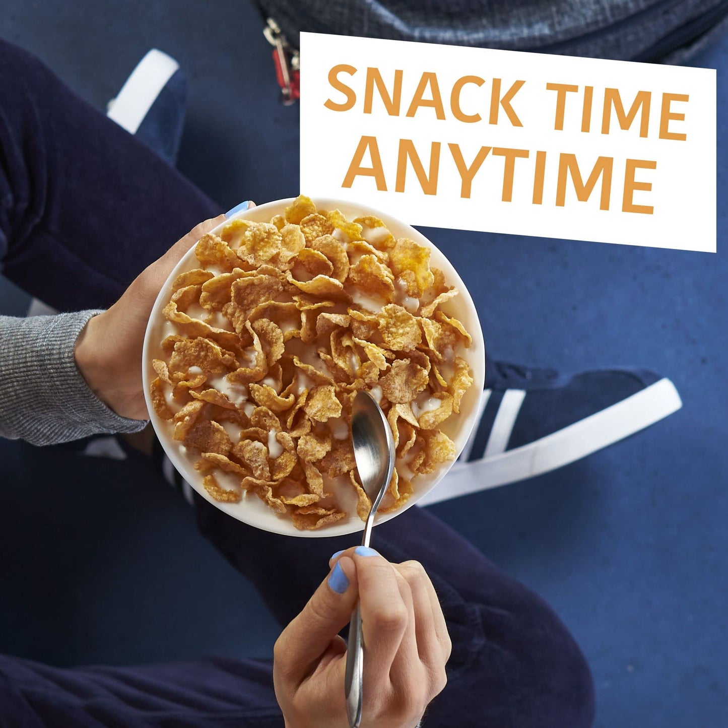 Kellogg'S Frosted Flakes Breakfast Cereal, 8 Vitamins And Minerals, Kids Snacks, Large Size, Original, 10.8Lb Case (10 Boxes)