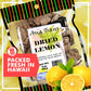 Dried Preserved Whole Lemon - Dehydrated Fruit Peel Snacks, Whole Lemon   Seed Slices, Li Hing Mui Preserved, Asian-Style