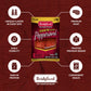 Bridgford Thick Sliced Pepperoni 5 oz Pack of 3 - Zero-Carb Slices for Pizza and Sandwiches