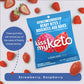 Kiss My Keto Gummies Candy - Low Carb Candy Berry Bites, Keto Snack Pack - Healthy Candygummys - Vegancandy, Keto Gummycandy - K