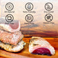 ANGELS SALUMI Smoked Dry-Cured Duck Breast Prosciutto, Gourmet Charcuterie, 10.5-12oz (Pack of 3),    &  -Free