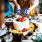 Gyufise 1Pc Happy 45Th Birthday Cake Topper Blue Glitter 45Th Birthday Cake Pick Cheers To 45 Years Old Forty Five Fabulous Cake