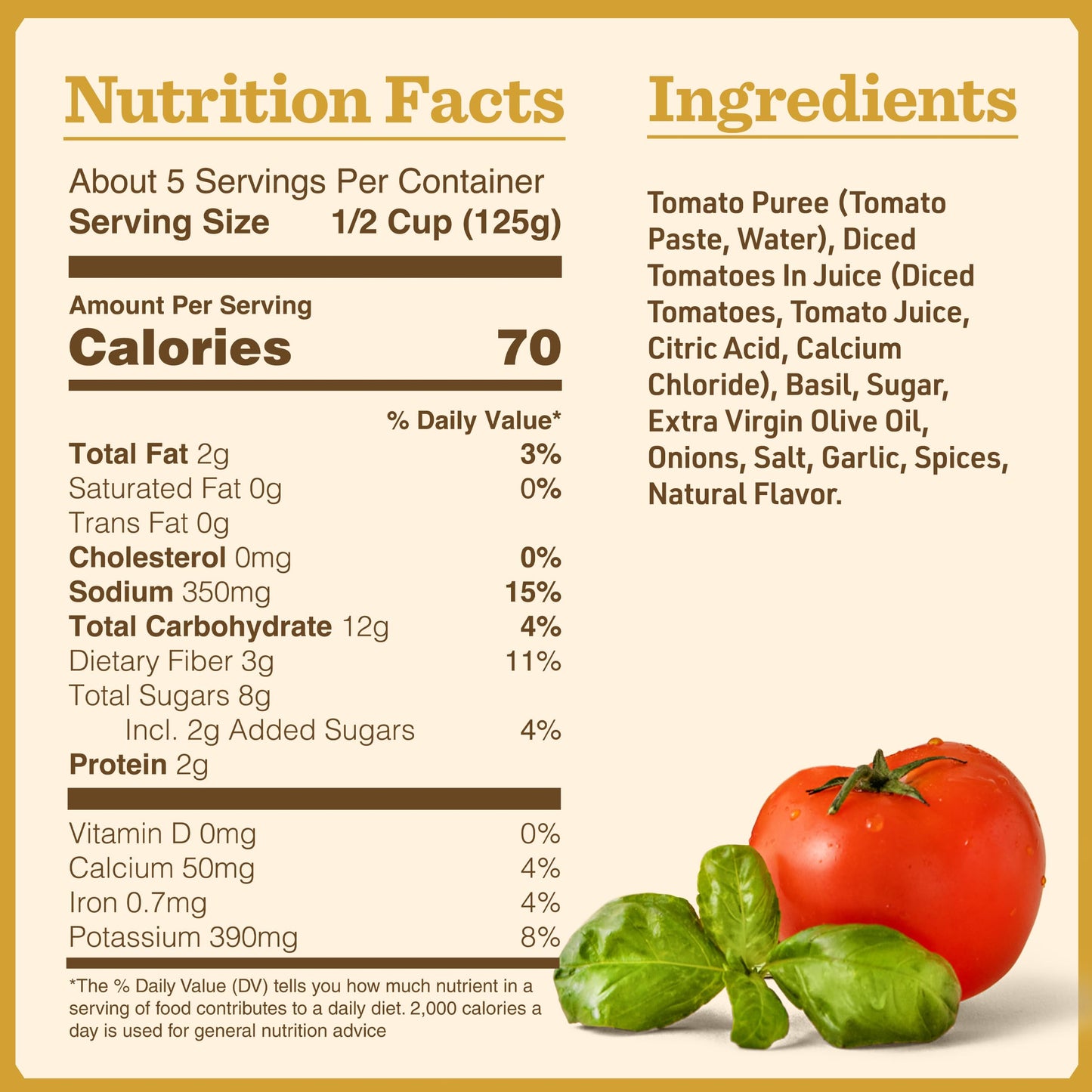 Bertolli Pasta Sauce with Tomato and Basil  Spaghetti Tomato Sauce  24 oz (Pack of 6)