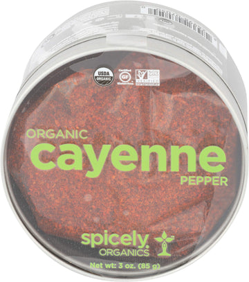 Spicely Organic Cayenne Pepper - Tin