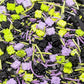 Halloween Sprinkles Spider Sprinkles for Decorating Black Purple Green Jimmies Sprinkles Halloween Spider Candy Spider Sprinkles