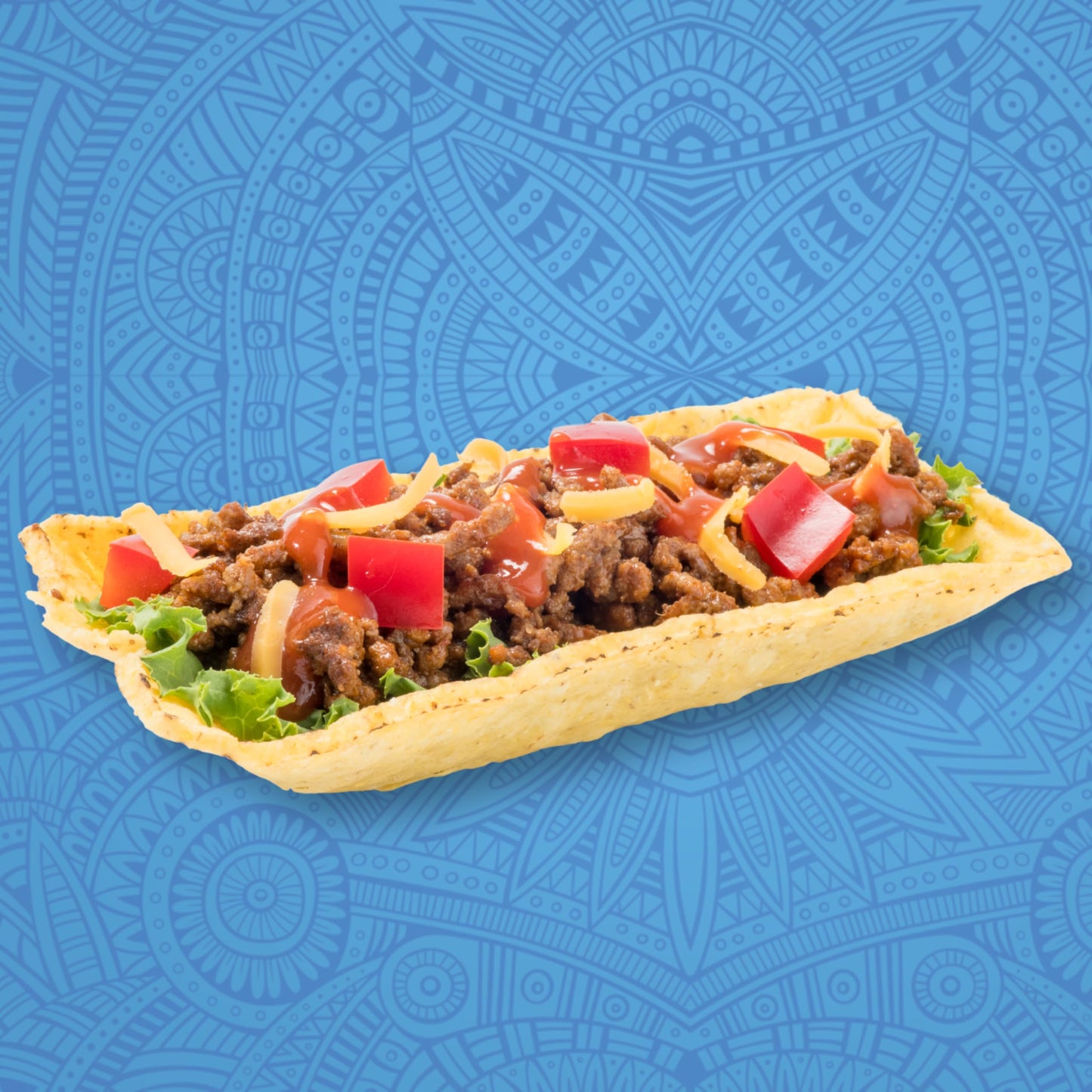 Ortega Fiesta Flats, Flat Bottom Taco Shells, 12 Count (Pack Of 6)