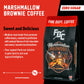 Fire Department Coffee - Gives Back to Firefighters - Marshmallow Brownie Ground Coffee - Roasted in the USA - Made with enhanced Coffee Beans - Veteran Owned 12 oz