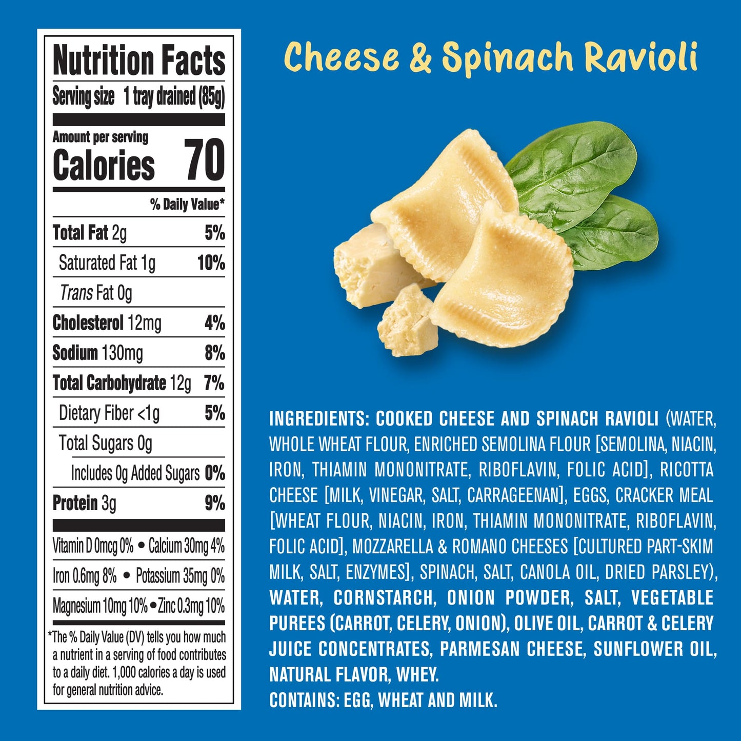 Gerber Mealtime For Toddler, Pick-Ups, Ravioli Multipack, 6 Oz Tray (Pack Of 6), Variety Pack