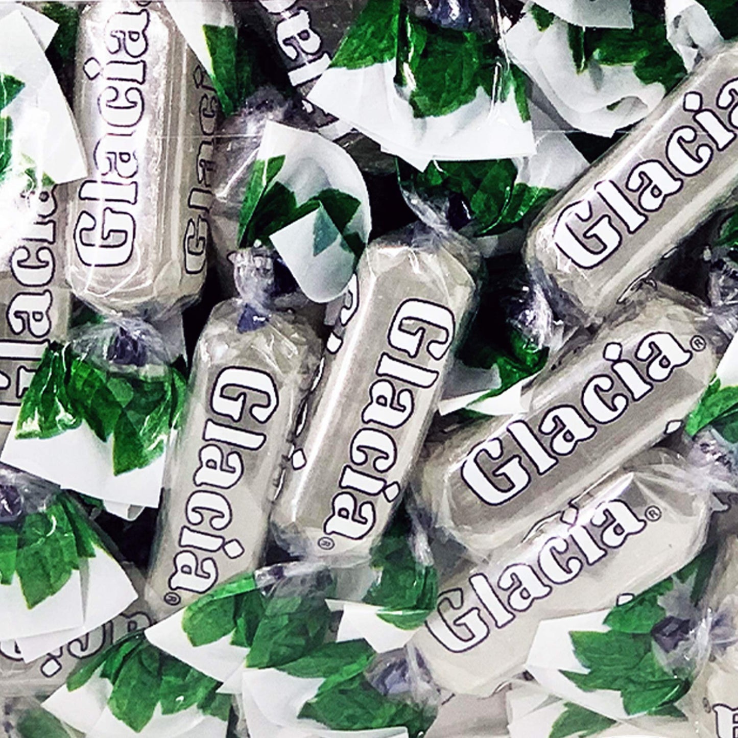 FIDA Wrapped Glacia Mint Hard Candy - 2.2 lbs Package - Sweet   for All Ages