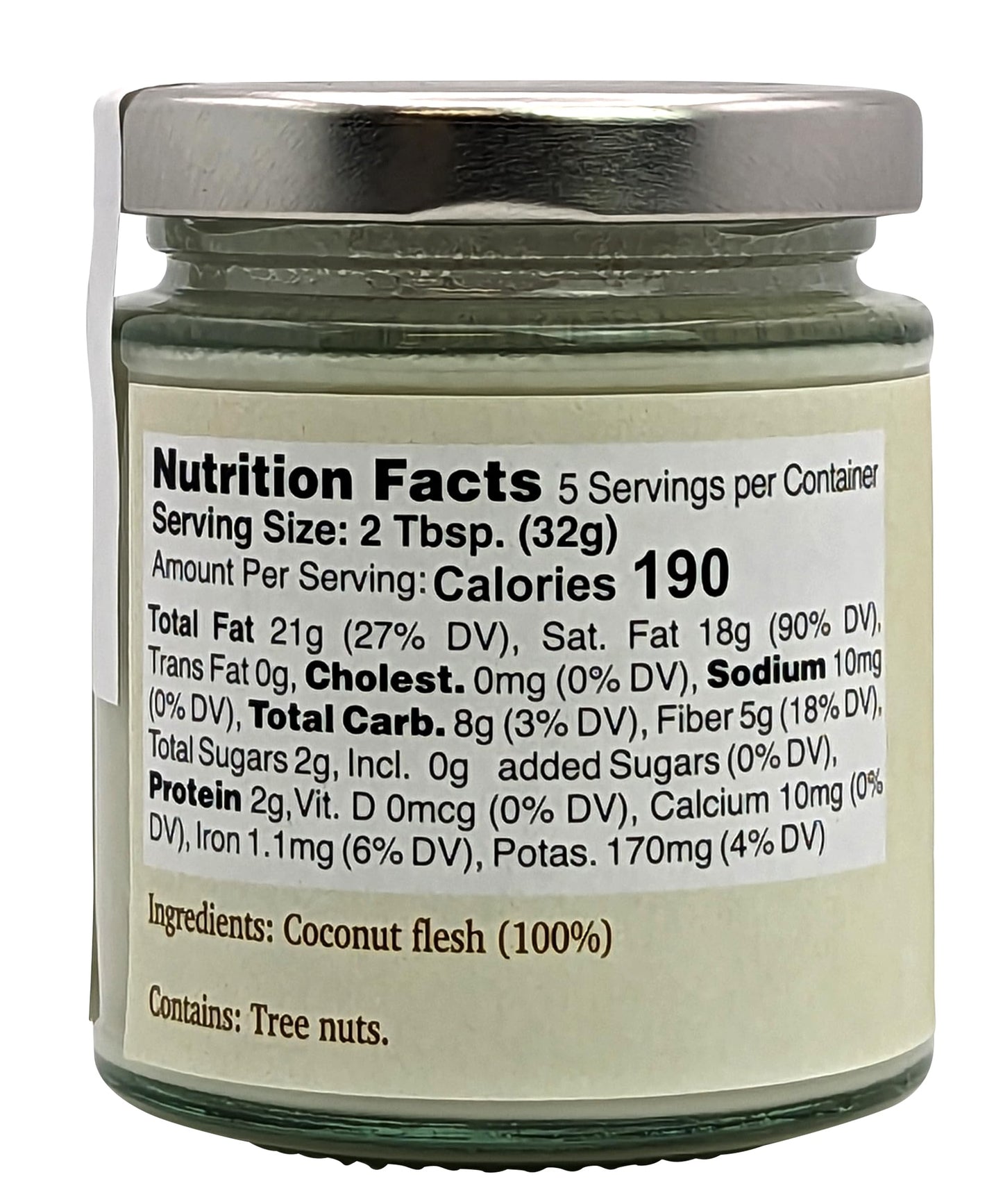 Nutural World - Coconut Cream 6 Oz (170G) Great Taste Award Winner