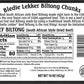 Bledie Lekker Biltong Chunks One Pound Resealable Bag - 16Oz
