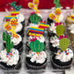 Jevenis 42 Pcs Fiesta Cupcake Toppers Fiesta Party Decoration Cactus Cake Decoration Llama Cupcake Toppers For Taco Bout A Baby