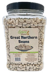 Dasher's Spice & Beans Great Northern Beans | Resealable Jar | Non-GMO | 3 lbs.