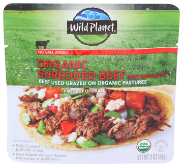 W P Shred Beef Noslt ( 24 X 3 Oz   )
