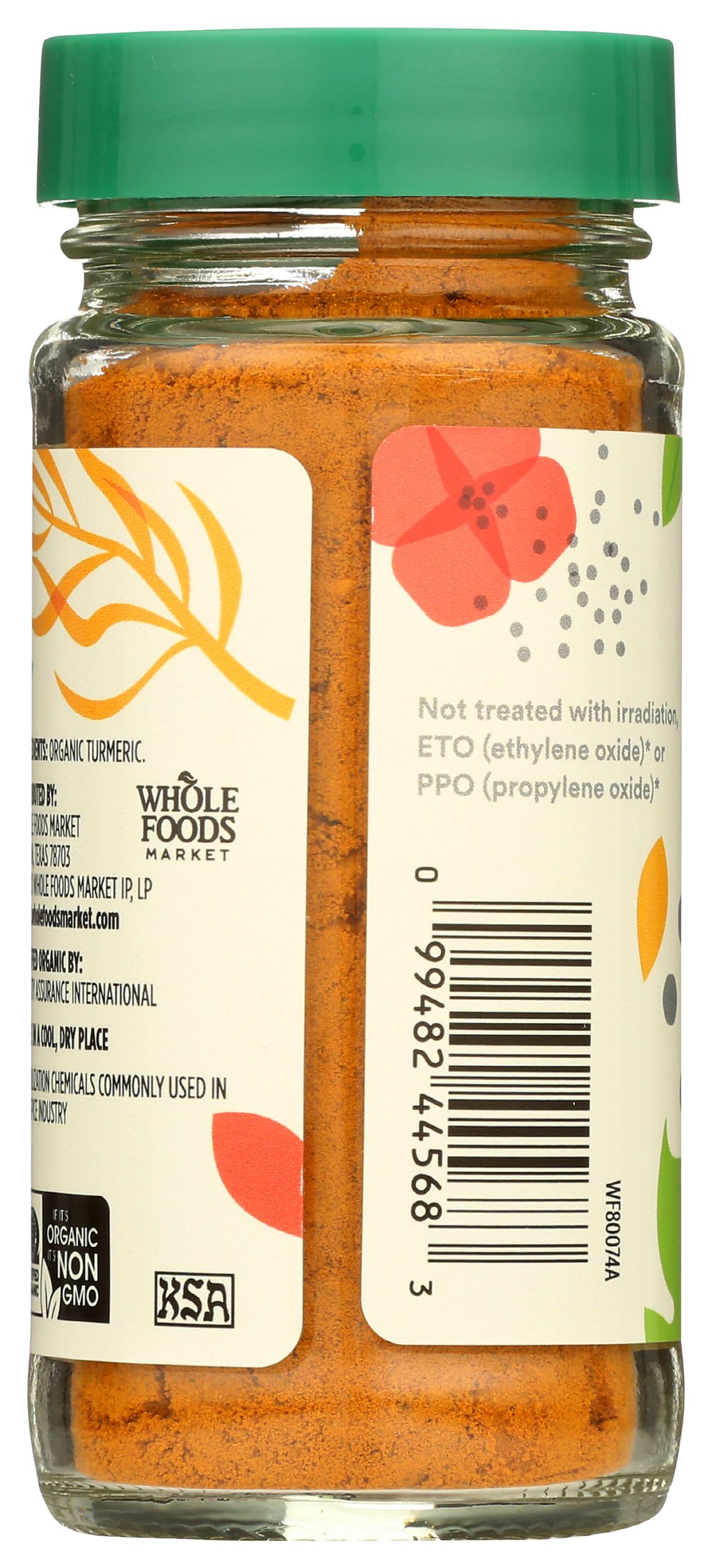 365 by Whole Foods Market Organic Turmeric, 1.41 oz - Premium Natural Spice for Health and Wellness