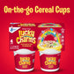 Lucky Charms Gluten Free Cereal with Marshmallows, Kids Breakfast Cereal, Made with Whole Grain, 4 Cereal Cups, 6.8 oz