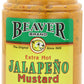 Beaver Jalapeno Mustard, 13 Ounce Squeeze Bottle (Pack of 6)