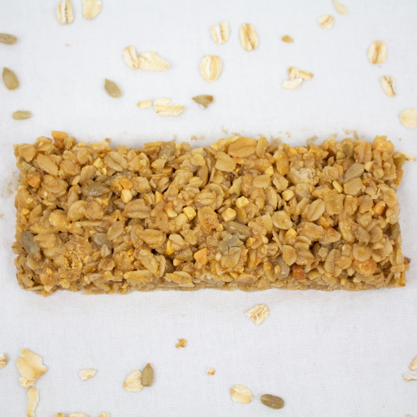 Lenka Bars - Peanut Butter & Sea Salt Snack Bars, Gluten Free, High Fiber, Kosher, Wholesome, No Artificial Flavors, Individuall