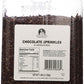 Chef'S Quality Chocolate Sprinkles, 7 Lb.