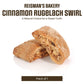 Reisman'S Bakery Cinnamon Rugelach Swirl, Delicious Bakery Food, Ou Kosher-Certified Dessert, Fresh Teatime Accompaniment, Dairy