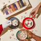 Gourmet Hot Chocolate Gift Set, Flavors Include Salted Caramel, Peppermint, French Vanilla and More, Packaged in Gift Box with B