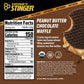 Honey Stinger Organic Peanut Butter Chocolate Waffle, Energy Stroopwafel for Exercise, Endurance and Performance, Sports Nutriti
