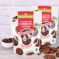 Lenny & Larry's The Complete Crunchy Cookie, Double Chocolate, 6g Plant Protein, Vegan, Non-GMO, 4.25 Ounce Pouch (Pack of 6)