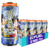 G Fuel Energy Drink, Kamehameha Strawberry Lychee Flavor, 16 oz Can, 12-Pack