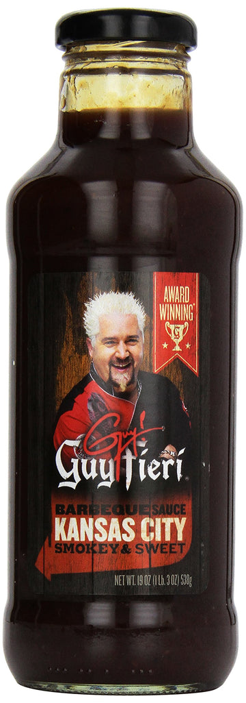 Guy Fieri BBQ Sauce, Kansas City Style, 19 Ounce, 1.18 Pound, Model 606941