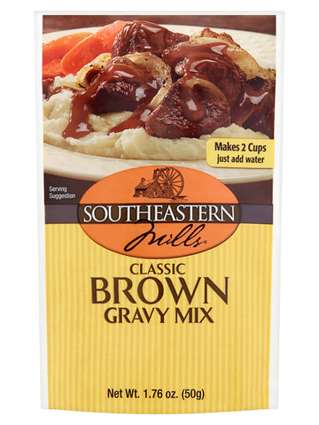 Southeastern Mills Brown Gravy Mix, 1.76-Ounce (Pack of 24)