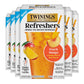 NEW Twinings Peach Mango Refreshers  Herbal Tea Instant Beverage with Real Peach Fruit Bits  5 Count (Pack of 6)  Caf? Style  No Artificial Sweeteners  Naturally Caffeine-Free Refreshment  30 Packets
