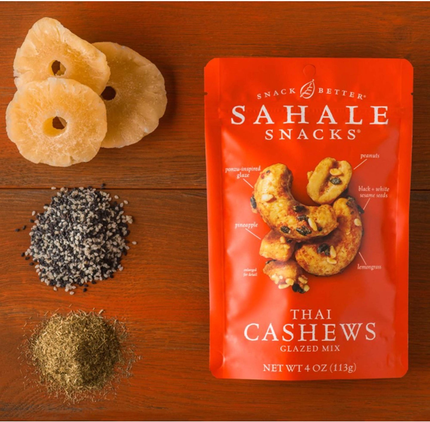 Sahale Snacks Sahale Thai Cashews (6X4 OZ)