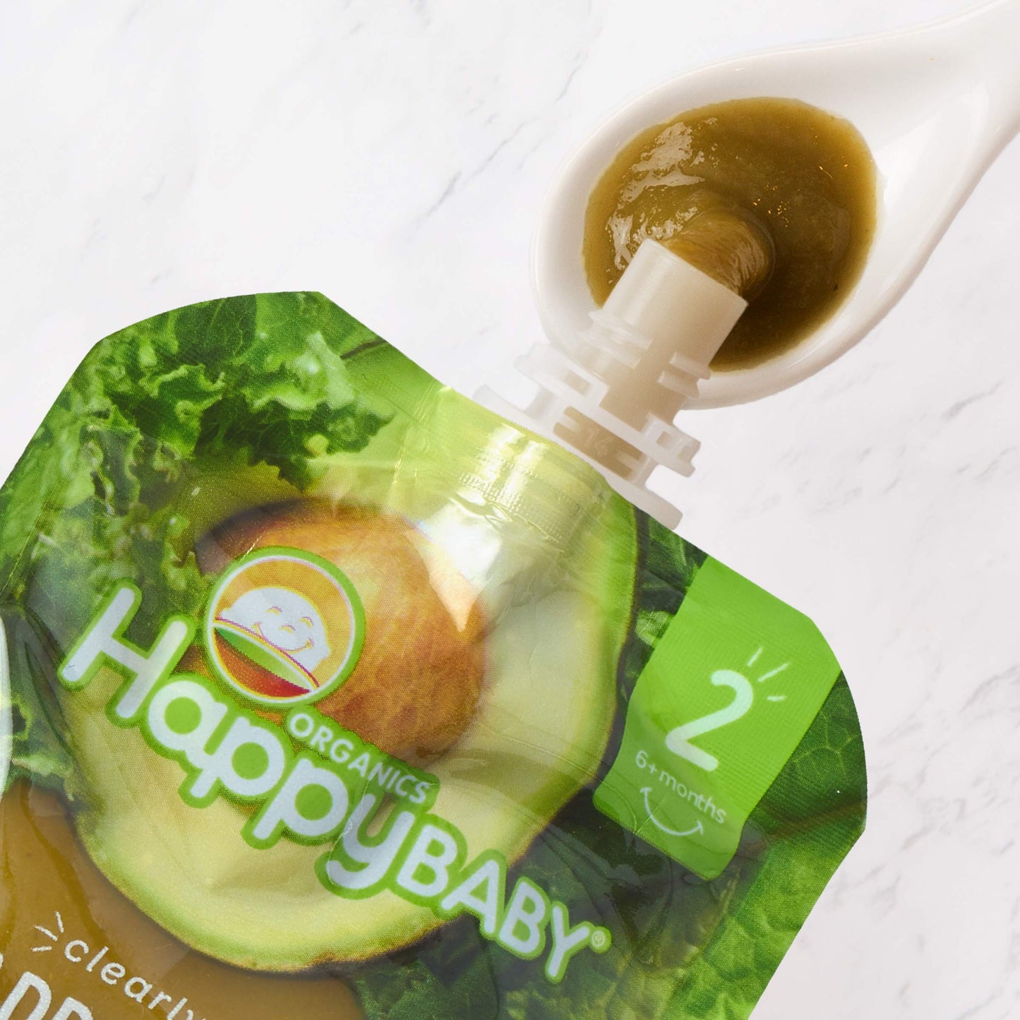 Happy Baby Happy Baby Clearly Crafted - Apples Kale And Avocados - Case Of 16 - 4 Oz(D0102H5N7Cx)