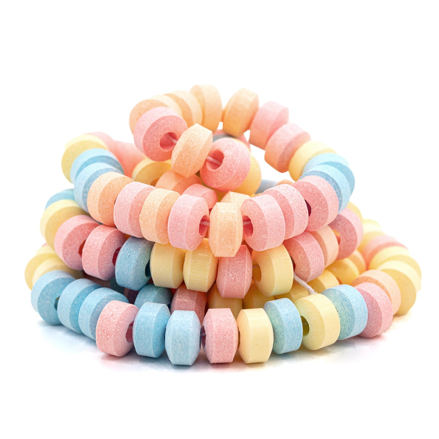 Funtasty Candy Necklaces - 21 Ounce Bag (28 Count) - Party Favors - Fruit Flavors - Individually Wrapped - Stretchable