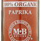 Morton & Bassett Organic Paprika, 2 Ounce, Plastic, No Color, Model 0016291442351