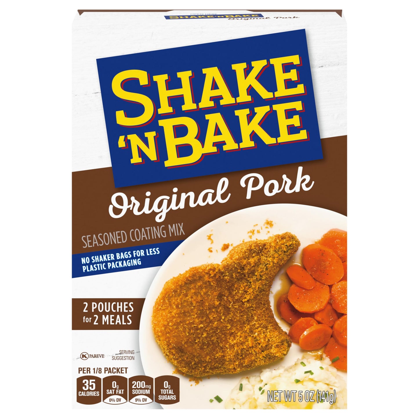 Shake N Bake, Original Pork Seasoned Coating Mix, 5 Oz