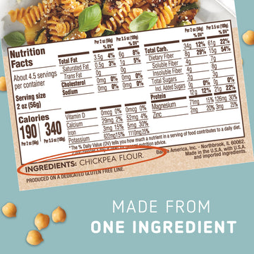 Barilla Chickpea Rotini Pasta, Vegan, Gluten Free, Non Gmo & Kosher - High Protein Pasta Made With Plant Based Protein, 8.8 Ounce (Pack Of 10)
