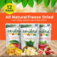 Bfruitful Freeze-Dried Mangos, Strawberry Bananas, Pineapples Variety Pack, Freeze Dried Fresh Fruit Bites, Gluten Free, Vegan,