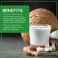 Jiva Organics Organic Coconut Milk 13.5 Ounce (Pack Of 12) - Unsweetened, Premium Full 18% Fat, Vegan, Paleo, No Guar Gum, Bpa F