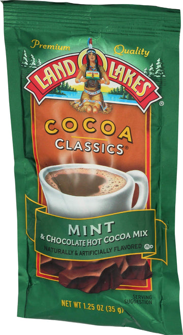 Land O Lakes Cocoa Mix, Classic Mint, 35 Grams