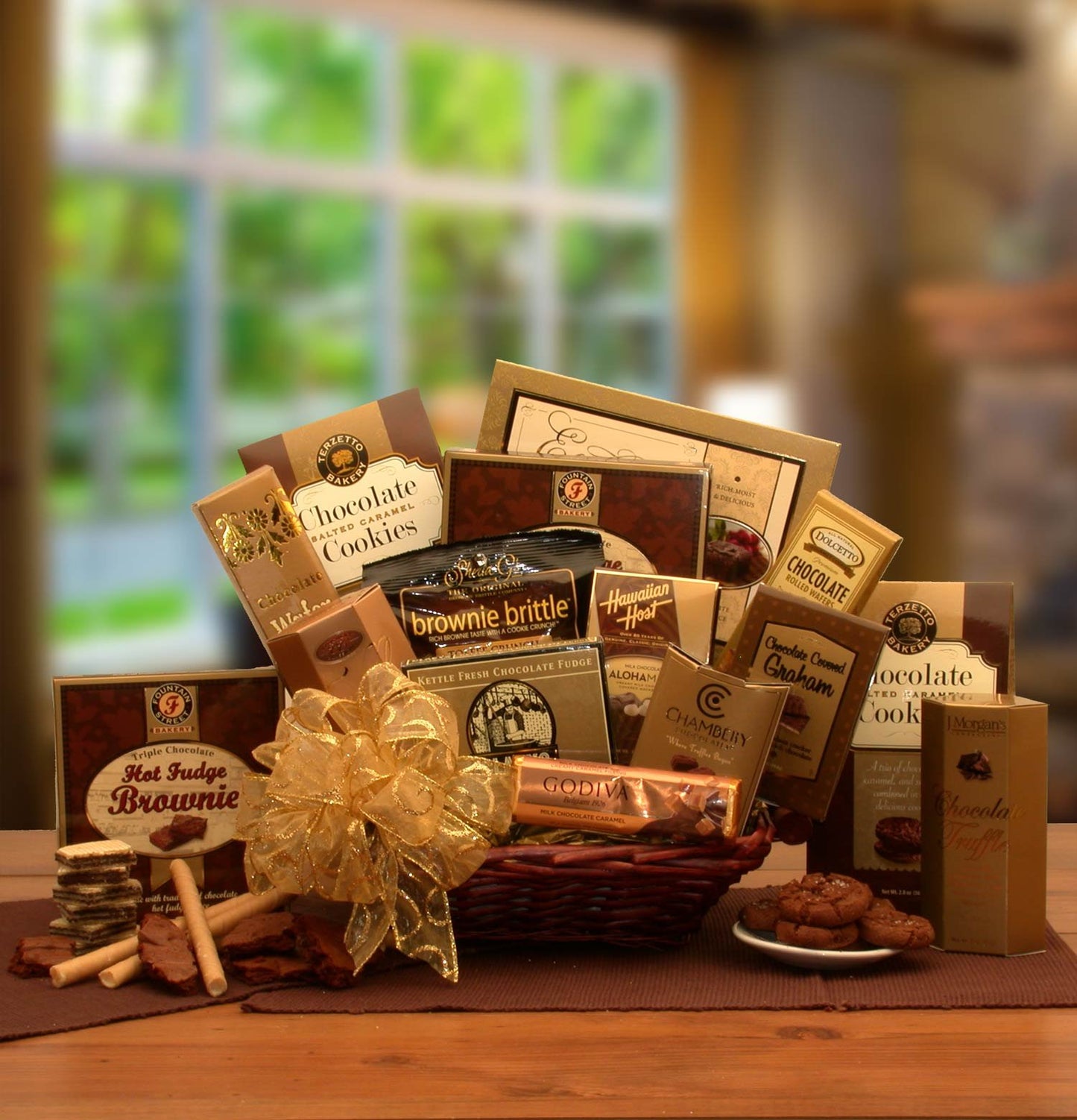 Gift Of Chocolates Gourmet Food Gift Basket