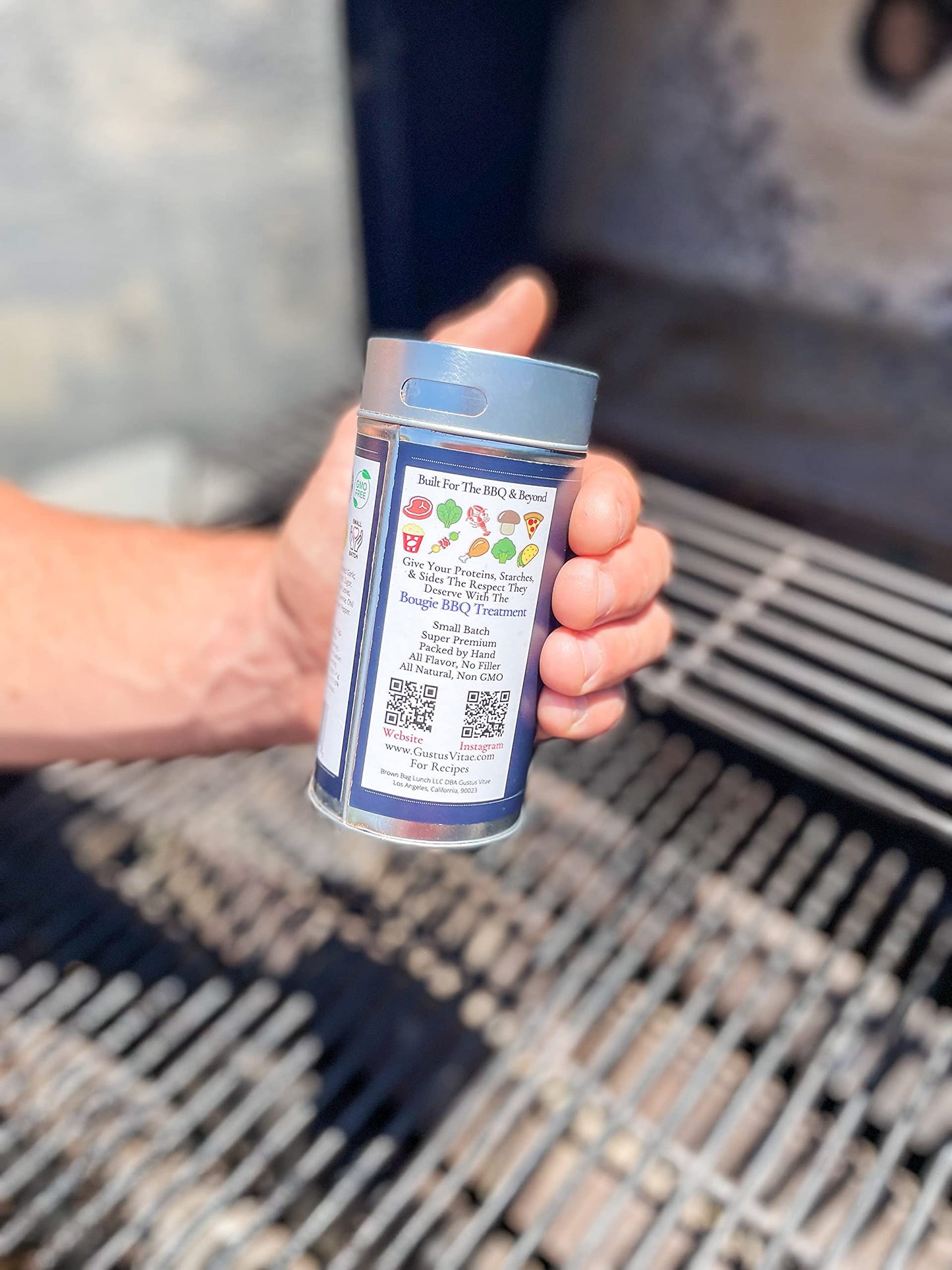 Gustus Vitae Argentine Chimichurri & Steak Seasoning, All Natural, 4.8 oz, Bold & Bright, Gourmet Artisan Spice Blend