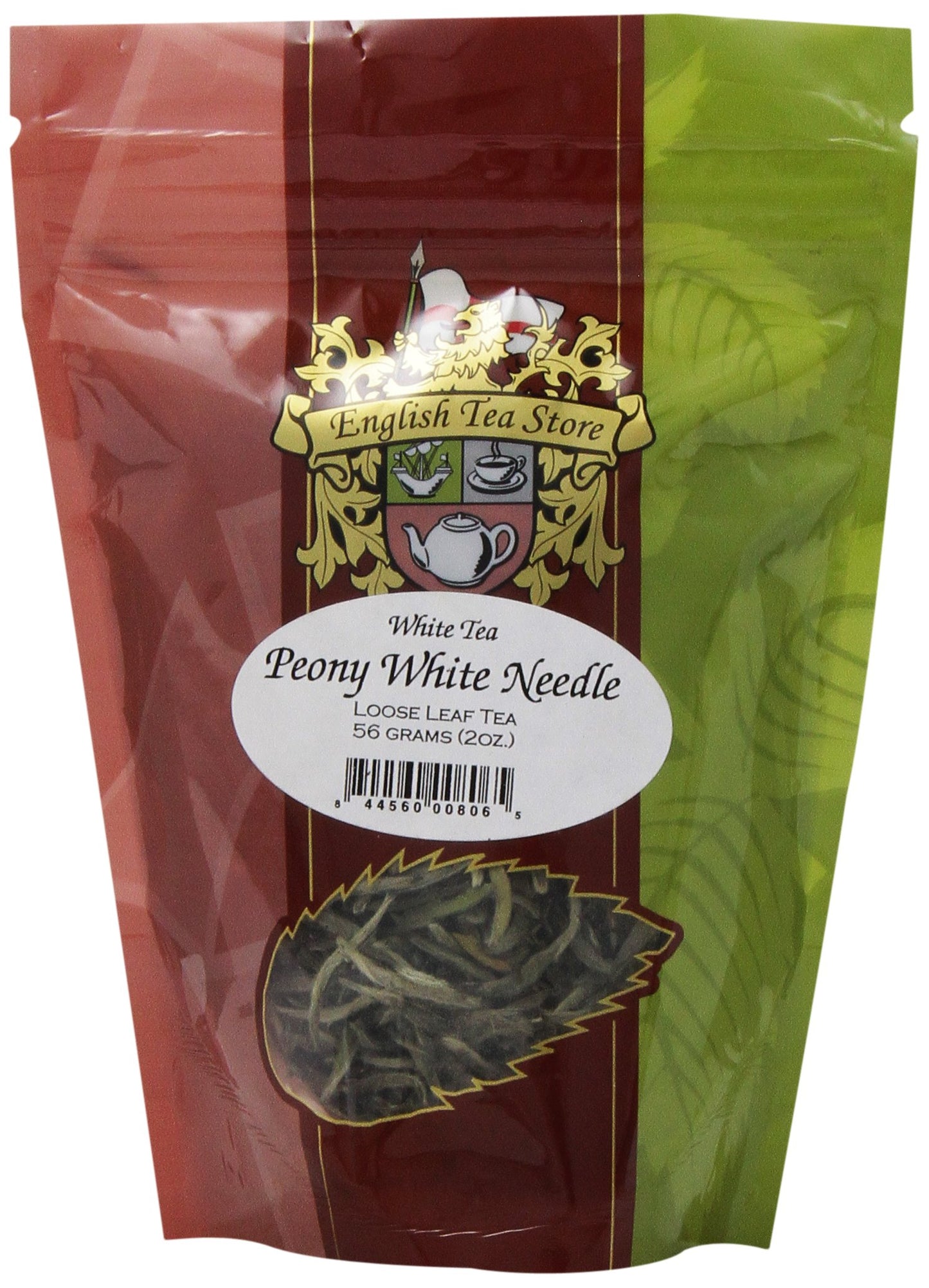 English Tea Store Loose Leaf, Peony White Needle Tea, 2 Ounce
