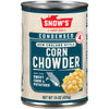 Snows Condensed Corn Chowder, 15 oz Can - Creamy and Comforting Chowder with Corn, Spices and Hearty Potatoes