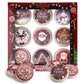 Christmas Marshmallow Toppers  Perfect for Hot Cocoa Toppings or Dessert Decorating Candy  Assorted Holiday Designs (9 Count)