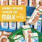 MALK Almond Milk Unsweetened Vanilla (32oz  Pack of 6) - Shelf Stable Organic Almond Milk Vanilla  Non GMO  Whole 30  Dairy Free  Vegan  Plant Based  No Gums or Fillers - Lattes Cereal Coffee Creamer