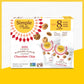 Simple Mills Almond Flour Mini Chocolate Chip Cookie Packs, Gluten Free, 6.5 Ounce, 8ct, Healthy Snacks for Kids