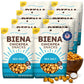BIENA Chickpea Snacks - Crunchy Roasted Chickpeas - High Fiber Vegan Protein - 8-Pack, 5 Ounce Bags, Sea Salt