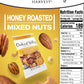 Orchard Valley Harvest Honey Roasted Mixed Nuts, 1 Ounce Bags (Pack of 15), Almonds, Peanuts, Pecans, and Cashews, Gluten Free,