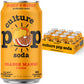 Culture Pop Soda Probiotic Low Sugar Soda - Sparkling Probiotic Drink Soda For Gut - Seltzer, Soda Pop & Sparkling Juice Alternative - Non-Gmo, Kosher, Gluten-Free & No Stevia (Pack Of 12)